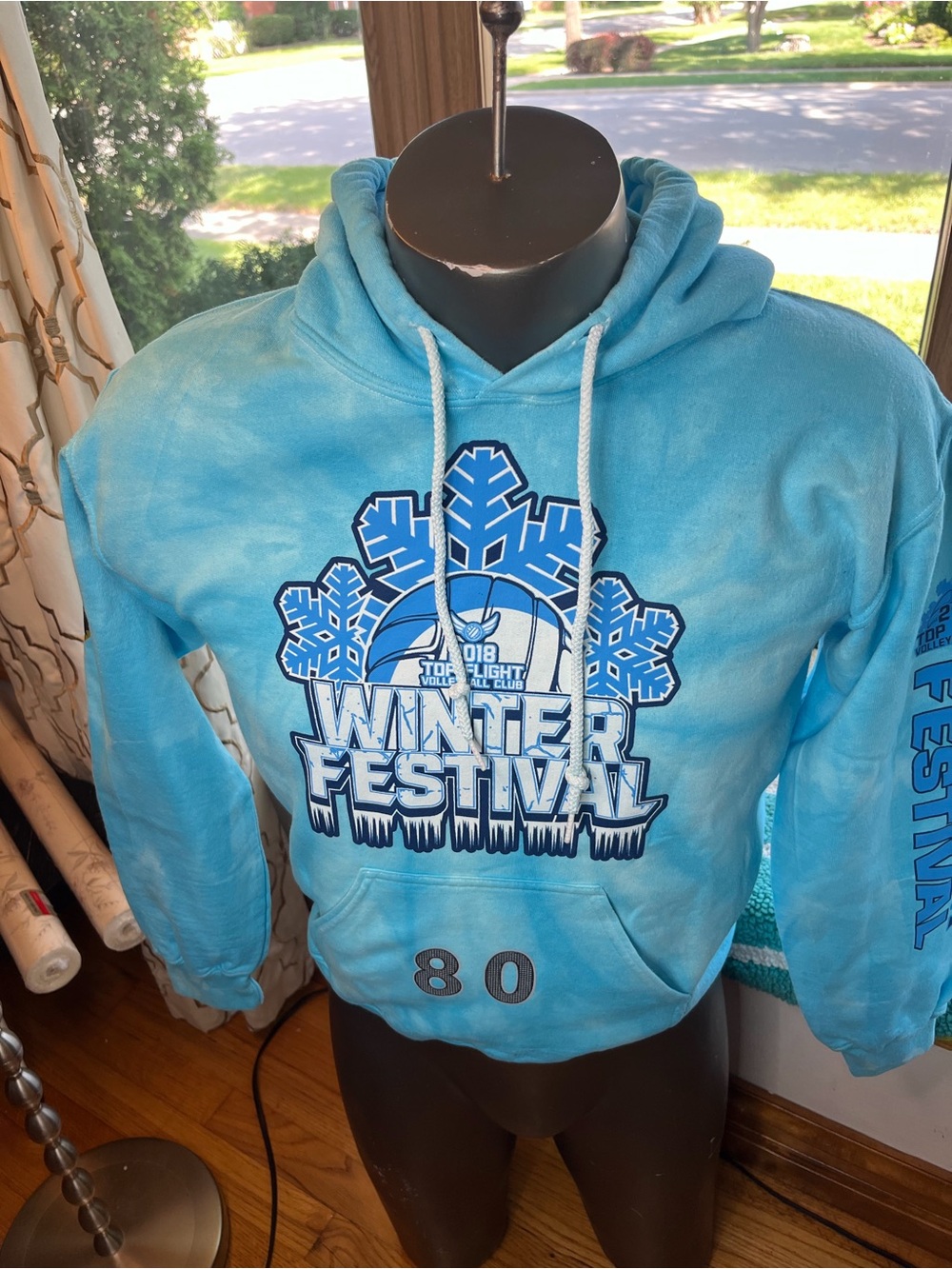 Adult small hoodie
